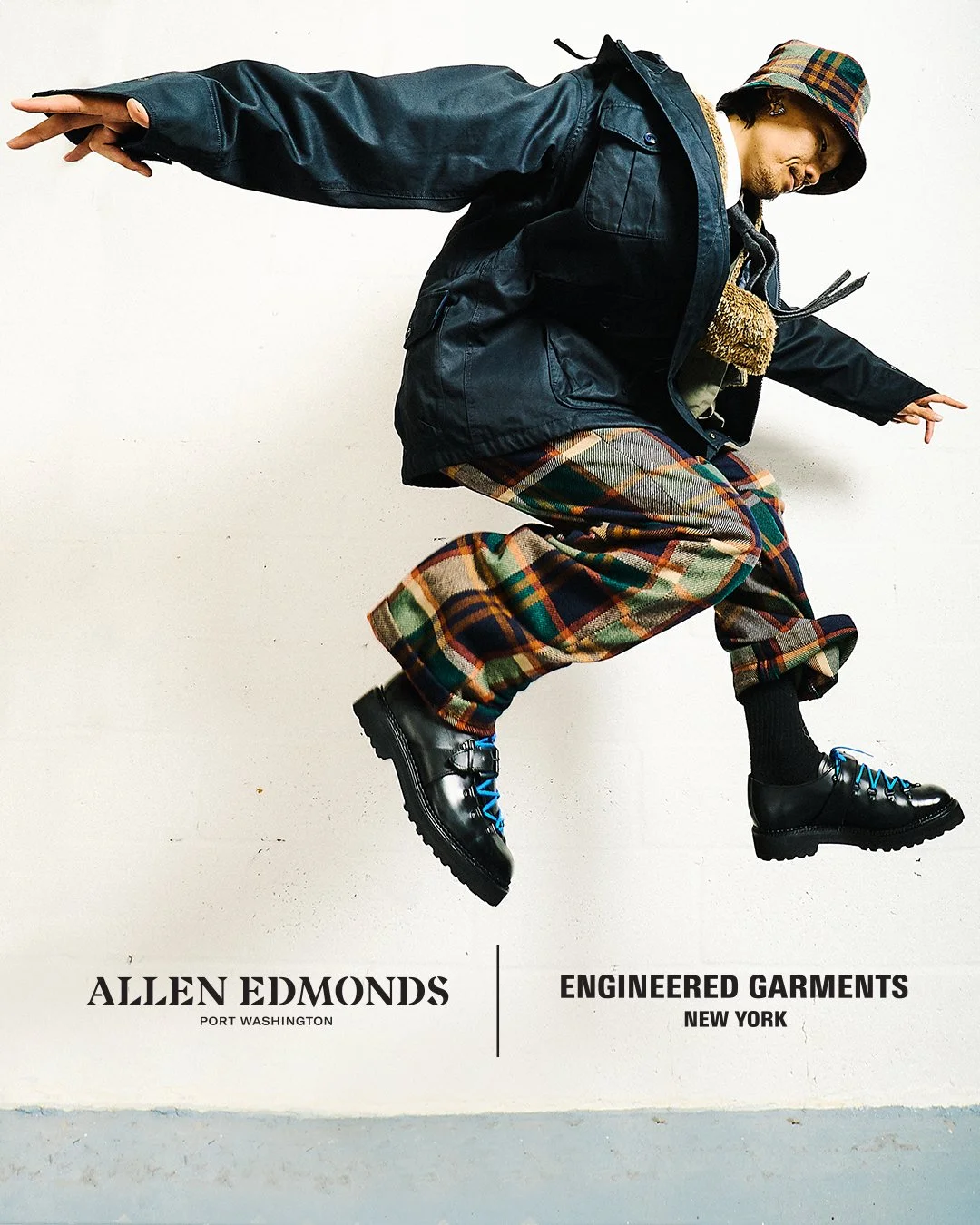 Engineered Garments x Allen Edmonds – Adirondack Low Hiker